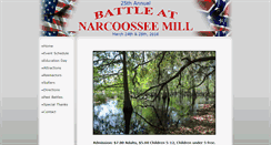 Desktop Screenshot of battleatnarcoosseemill.com