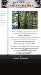 Mobile Screenshot of battleatnarcoosseemill.com